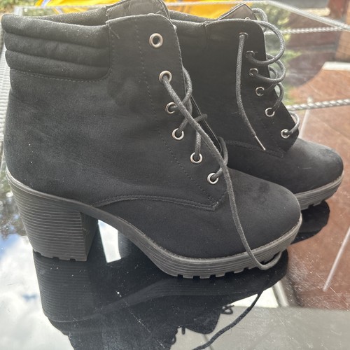 Women lace ankle - up, boots