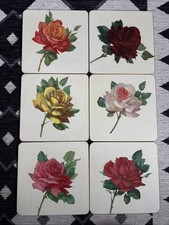 Vintage Floral Rose Place Mats
