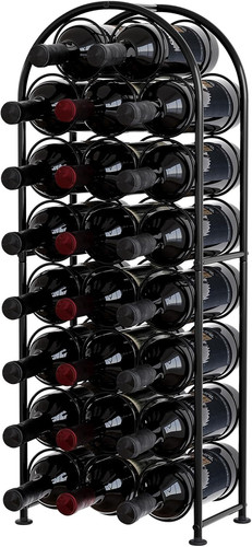 Metal bottles wine rack - 23,