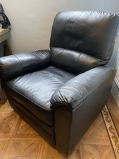 Leather Recliner Armchair