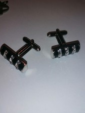 Black and Silver Jeweled