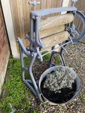 Vintage Mangle With Galvanised