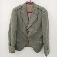 J. Morrison Men's Scots Formal Kilt Jacket Size 40" Green Prince Charlie RMF31-S