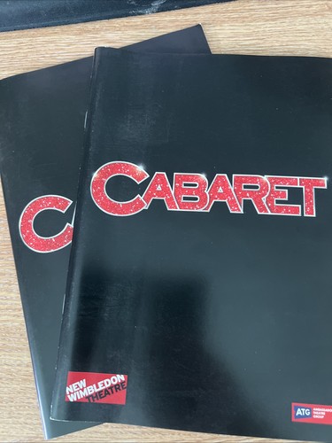 Cabaret theatre programme - cabaret,