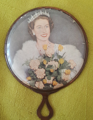 Gwenda 1950 hand mirror - 1950's,