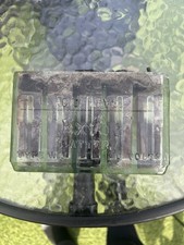 Exide Vintage Glass Car Battery