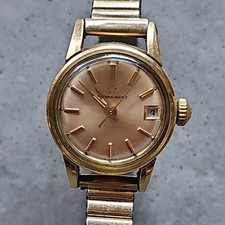 Vintage Eterna Eterna-matic Small Gold Tone Wind-up Wristwatch | Ladies' Watch