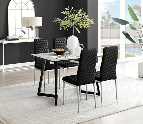 Carson 120cm white marble - carson,