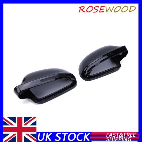 2pcs gloss black wing mirror - wing,
