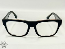 Burberry B2411 4121 Black Acetate Cat Eye Glasses Spectacles Frames Size 53