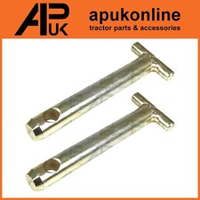 2x Cat 1 Linkage Pins 19 x 147mm for Massey Ferguson 35 35X 65 135 148 Tractor