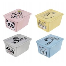 Toy Storage Box Tub Lid Kids
