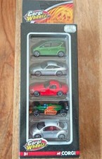 Corgi Wheelz TY93204 Diecast Set of 5 Various Model Cars NEW
