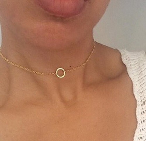 Silver gold tone round - silver, /