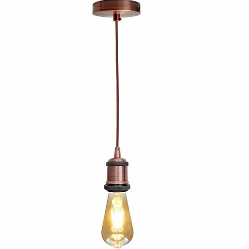Vintage industrial pendant - vintage,