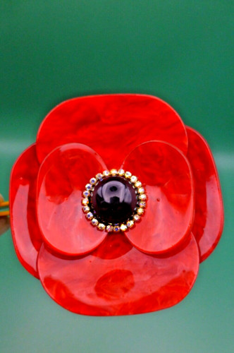 Vintage modern brooch handmade - vintage,