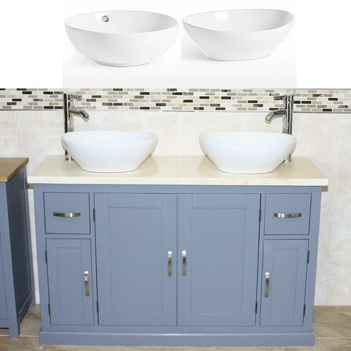 Grey bathroom double - bathroom,