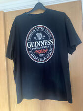 Black Foreign Extra Stout Guinness t shirt Large L St James's Gate Dublin