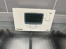 White Siemens RWB27 Programmable Thermostat for central heating