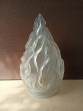 Vintage 1920s Flame Light Shade