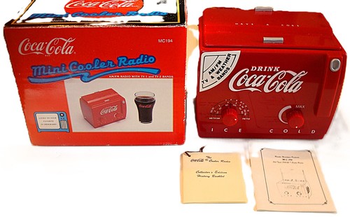 Vintage coca cola mini cooler - coca,