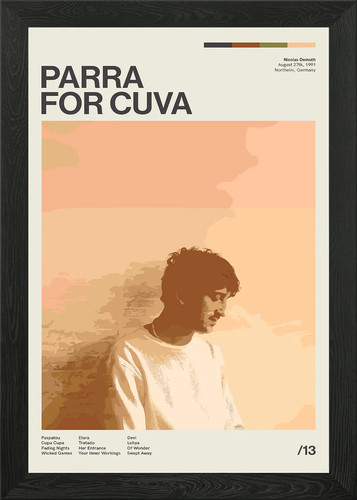 Parra for cuva framed - cuva, art