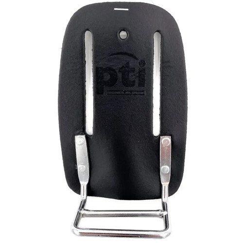 Premium black leather steel - leather,