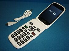 Doro 6520 (DFC-0050) Pink White (Only tried a Tesco Sim) Big Button Mobile Phone