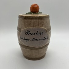 Jar Barrel with lid Govancroft