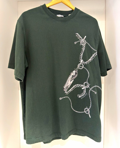 Burberry dark green - dark, cotton