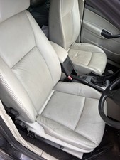 BREAKING Saab 9-3 Front seats HEATED leather cream heated SALOON ESTATE  