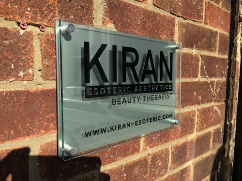 Modern house sign - modern, /