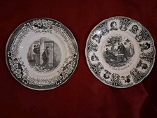 2 Antique Choisy Criel French