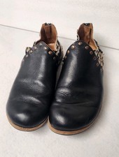 CYDWOQ Handmade Black Leather