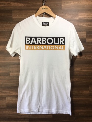 Barbour int white logo - int’l,