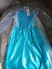 Matalan Frozen Elsa Blue Dress