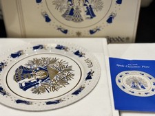 Boxed COA Spode 1979 Christmas Plate Commemorative Rare Collectable  Vintage 