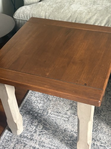 Solid pine square coffee - pine,