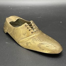 Brass Lace Up Shoes Ashtray