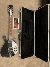Rickenbacker 620/12 Jetglo Black Guitar