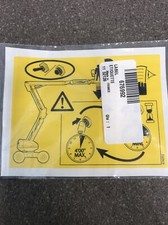 MANITOU BOOM LIFT SAFETY LABLE