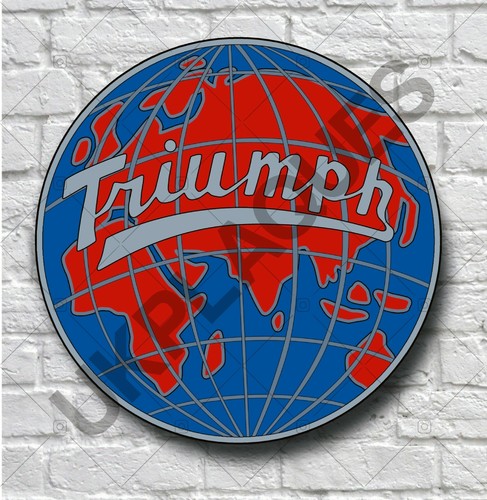 Triumph 2ft garage wall sign - 2ft,