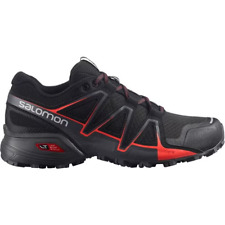 SALOMON Womens Black & Red