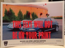 Rover BRM A3 Poster Print of