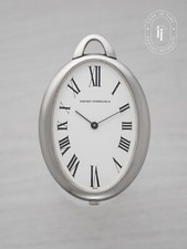 Girard Perregaux Pocket Watch Elliptical Manual Wind Steel Cased Rare 1/550