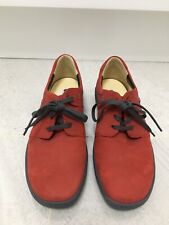 wolky womans nature suede leather shoes size 38