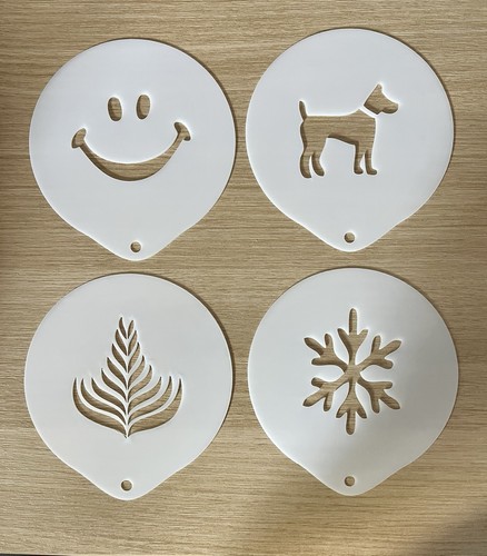 Coffee stencils pack - coffee,