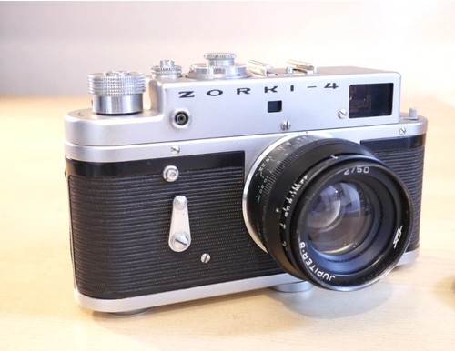 Vintage zorki camera with - 4,