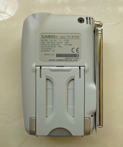Casio 970d portable - casio, colour