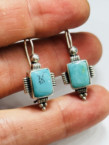 Vintage silver earrings - , with